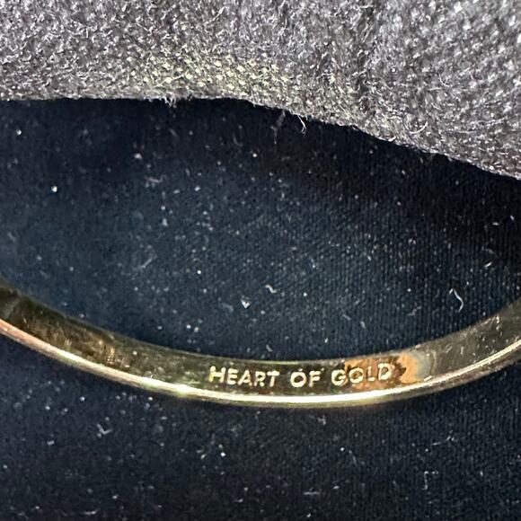 Kate Spade - "Heart of Gold" idiom bracelet, gold - Picture 2 of 5